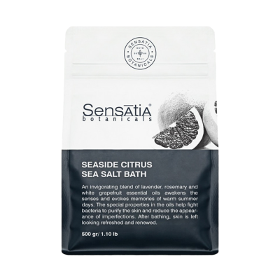 SENSATIA BOTANICALS Seaside Citrus Sea Salt Bath