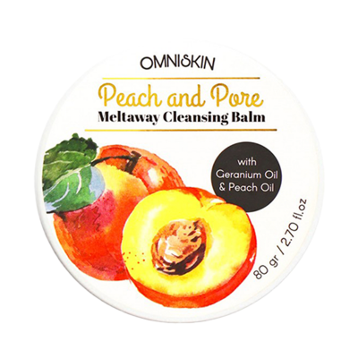 OMNISKIN Peach & Pore Meltaways Cleansing Balm 80gr