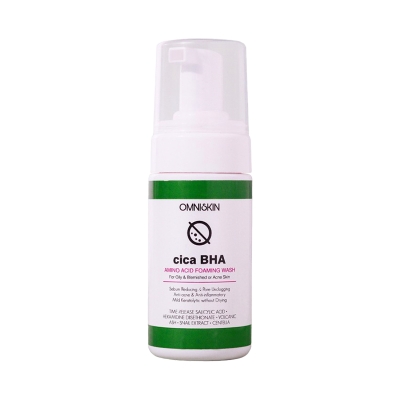 OMNISKIN Cica BHA Amino Acid Foaming Wash