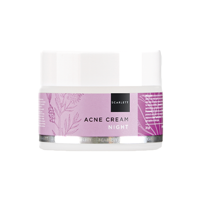 SCARLETT WHITENING Acne Night Cream- NED