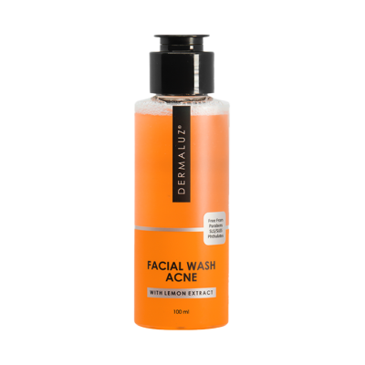 DERMALUZ Facial Wash Acne With Lemon Extract