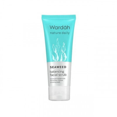 WARDAH Nature Daily Seaweed Balancing Facial Scrub 60ml
