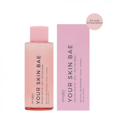 AVOSKIN [CLEARANCE SALE] YOUR SKIN BAE SERIES Toner Salicylic Acid 1% + Zinc + Tea Tree Water