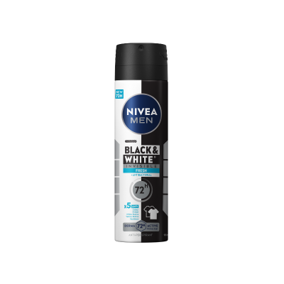 NIVEA MEN Deodorant Black & White Fresh Spray