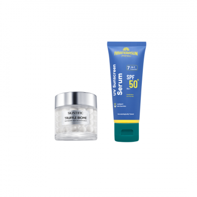 BY BEAUTYHAUL Skintific Truffle Biome Skin Reborn Cream Gel Moisturizer & Amaterasun Sunscreen Serum