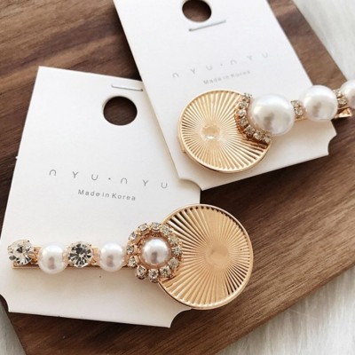 NO BRAND Vintage Pearl Hair Clip