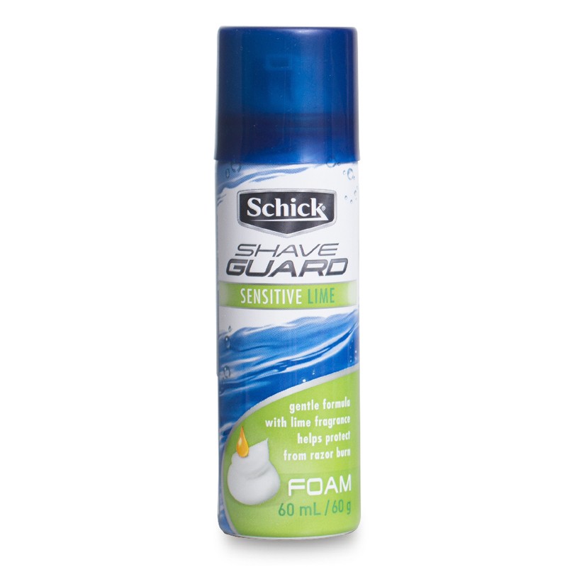 SCHICK Shave Guard Foam Lime