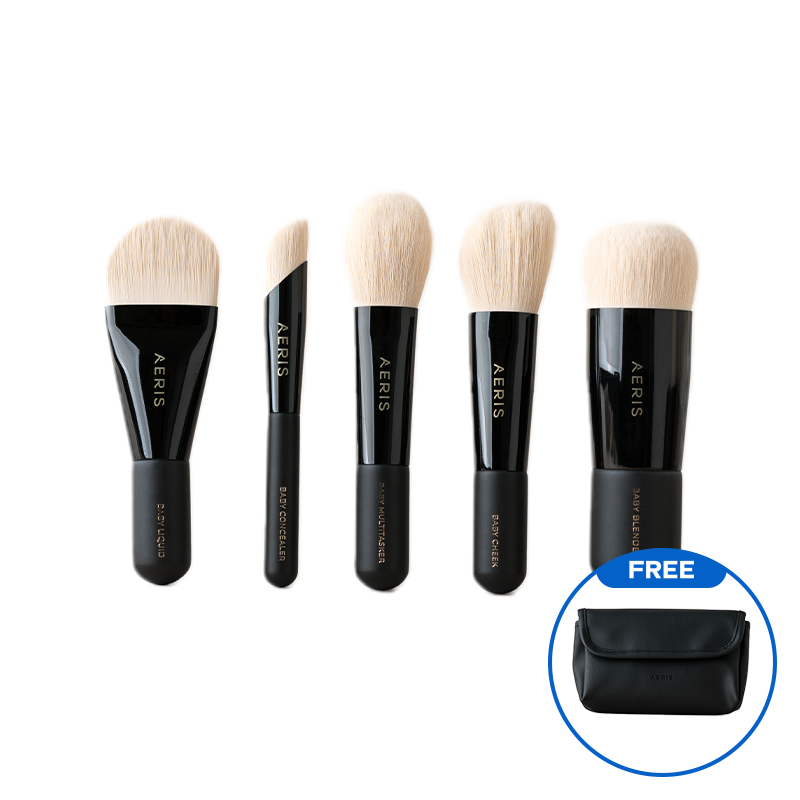 AERIS BEAUTE The Signature Baby Brush Set