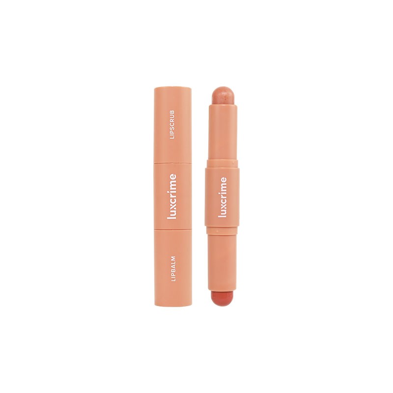 LUXCRIME Duo Lipcare Peach Crush