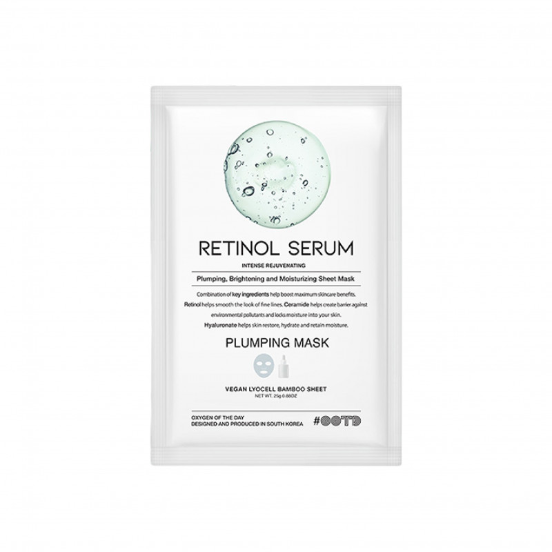 OOTD Retinol Serum Plumping Mask