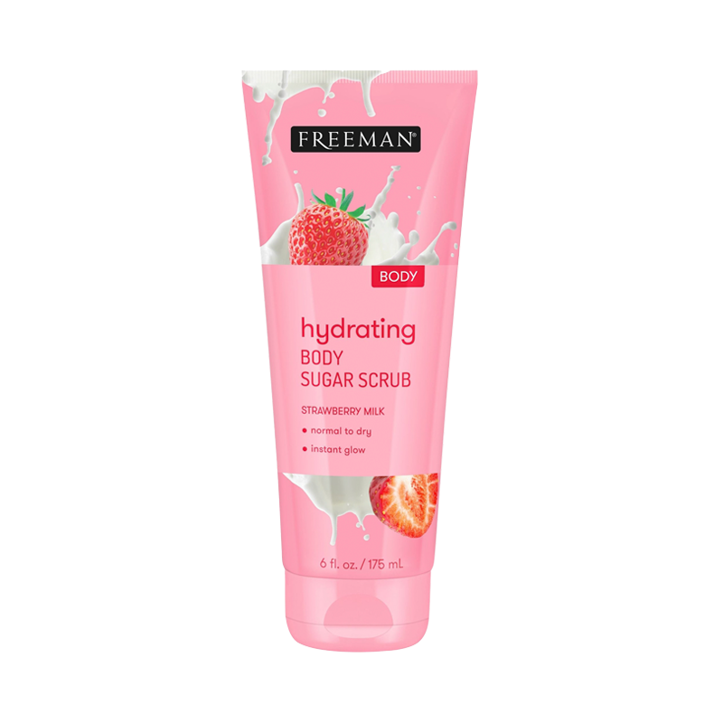 FREEMAN Freeman Hydrating Strawberry Milk Body Sugar Scrub