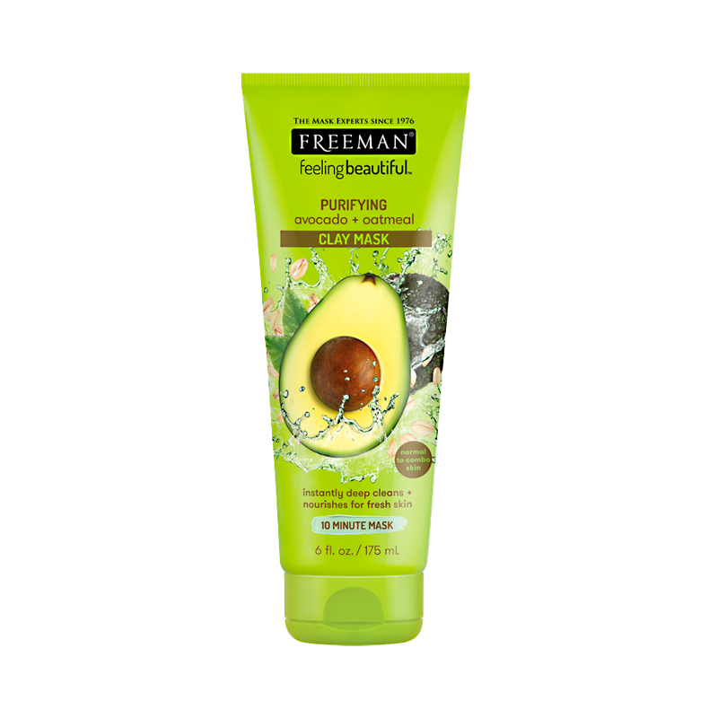 FREEMAN Feeling Beautiful Purifying Avocado & Oatmeal Clay Mask