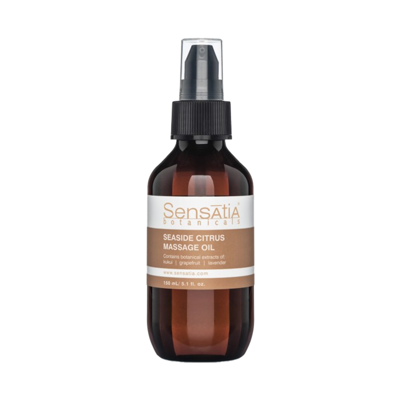 SENSATIA BOTANICALS Seaside Citrus Massage Oil