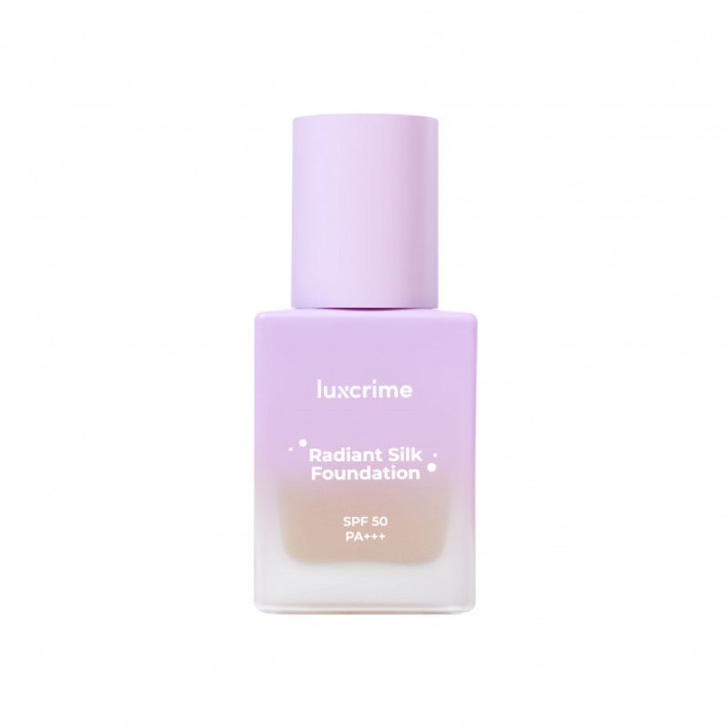 LUXCRIME Radiant Silk Foundation SPF 50 PA +++