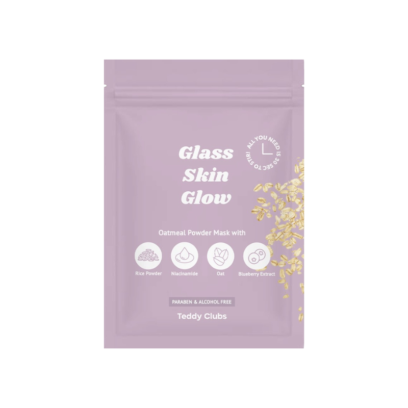 TEDDY CLUBS Glass Skin Glow Powder Mask