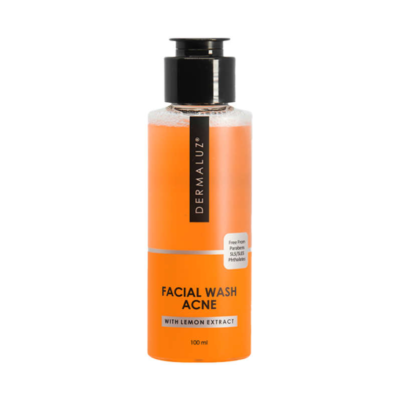 DERMALUZ Facial Wash Acne With Lemon Extract