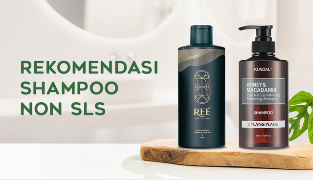 5 Rekomendasi Shampoo Non SLS: Rambut Lebih Lembap, Kuat dan Sehat