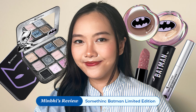 NEW: Eyeshadow, Lippies, Highlighter dan Contour Balm dari Somethinc Batman Limited Edition