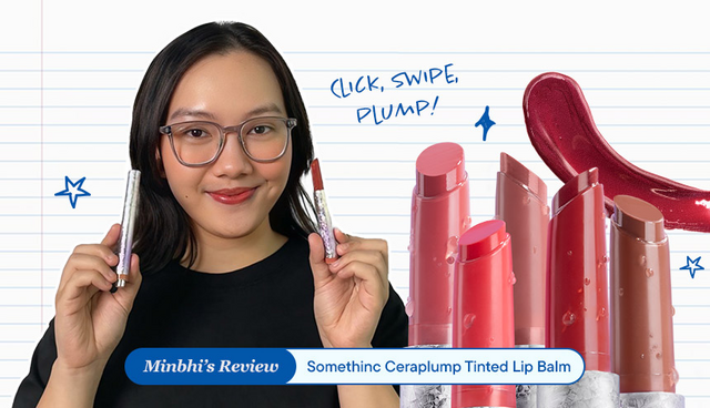 Review Somethinc Ceraplump Tinted Lip Balm: Click, Swipe, Plump!