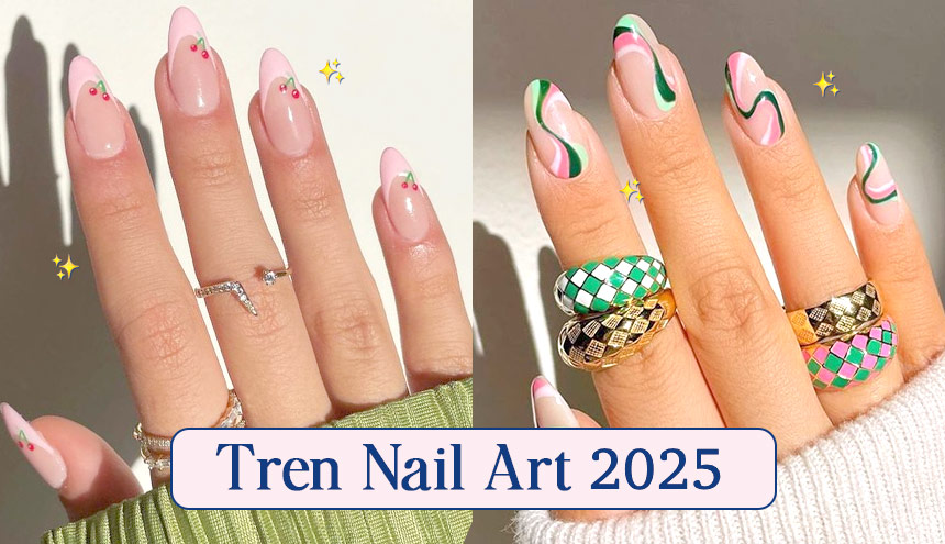 Tren Nail Art 2025: Inspirasi Kuku Cantik Bikin Lucky di Tahun Ular